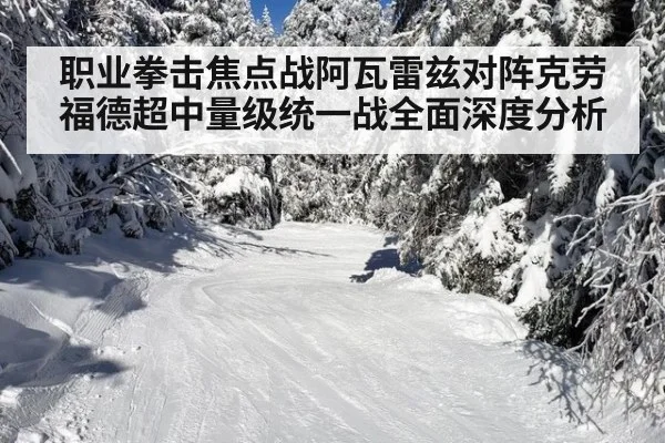 职业拳击焦点战阿瓦雷兹对阵克劳福德超中量级统一战全面深度分析
