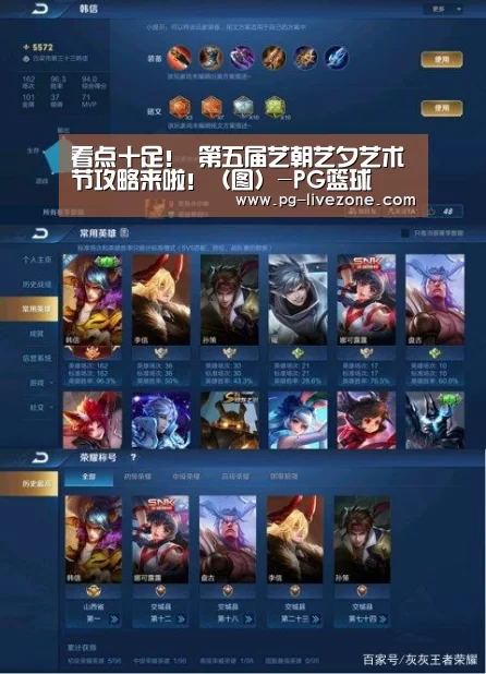看点十足! 第五届艺朝艺夕艺术节攻略来啦!(图)-PG篮球(图3) PG篮球